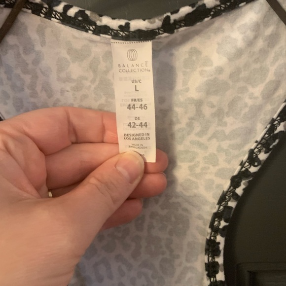 Balance Collection size L leopard print tank - Picture 3 of 4